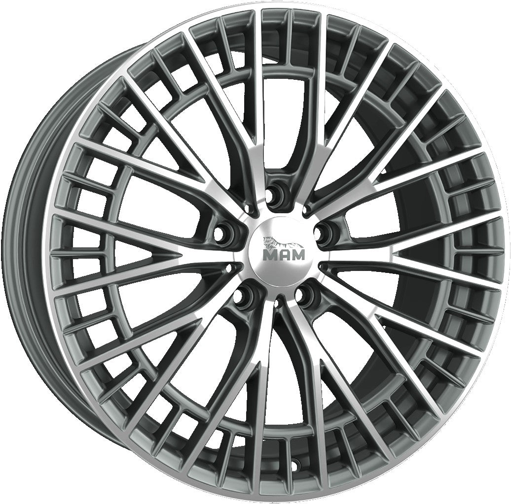 MAM GT2 palladium front polish 8.5x19 ET30.1 - LK5/112 ML66.6