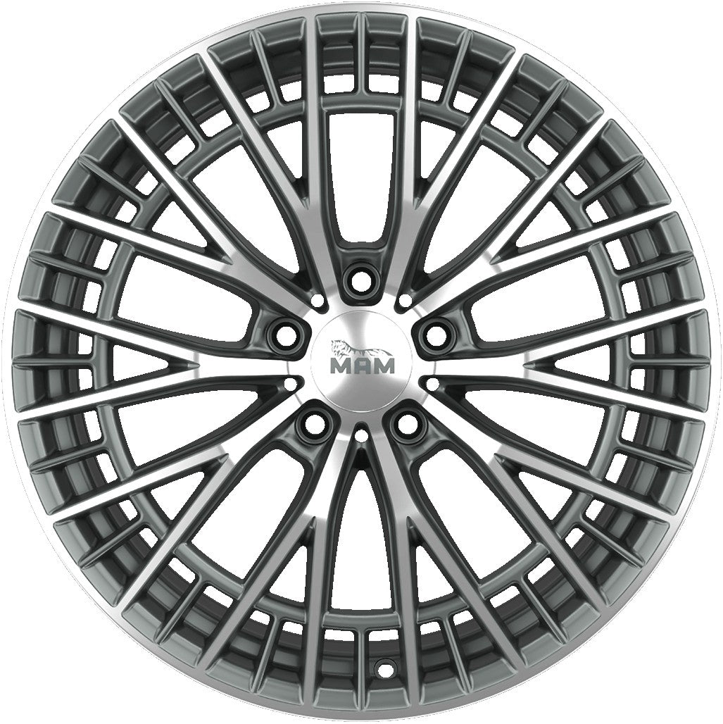 MAM GT2 palladium front polish 8.5x19 ET30.1 - LK5/112 ML66.6