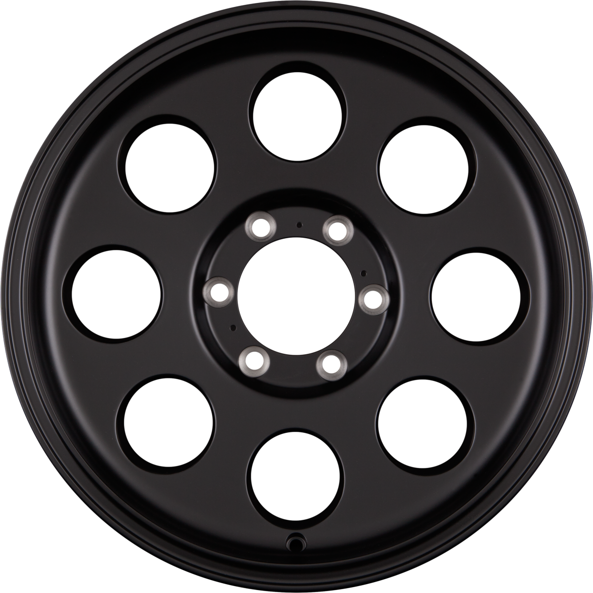 DELTA 4x4 Klassik Black Matt Alufelge 8x17 Zoll ET25 LK 6x139.7 ML100.1