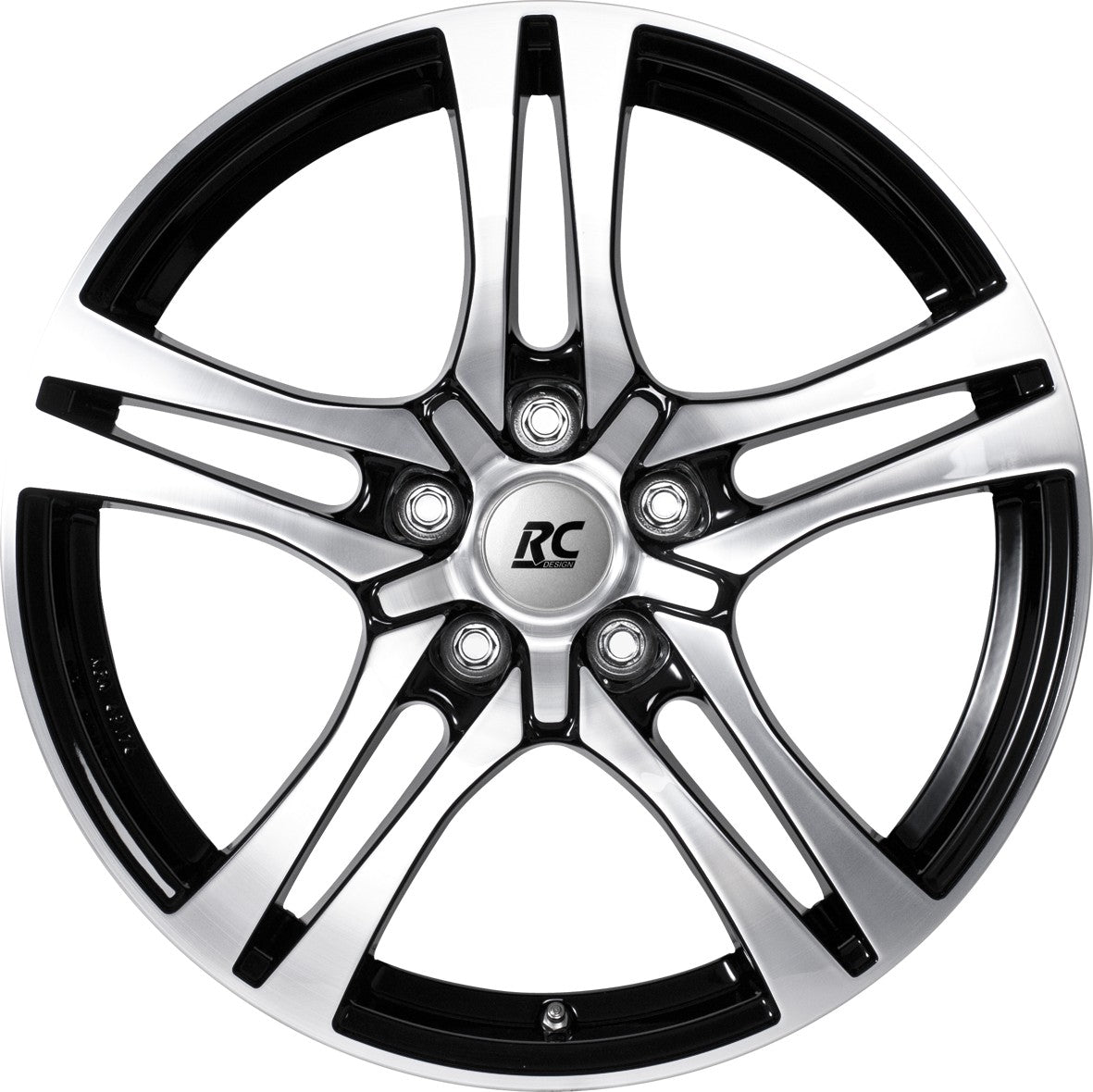 Brock / RC RC26 Schwarz Glanz Voll Poliert (SGVP) Alufelge 7x16 Zoll ET38 LK 5x100 ML63.4 – Bild 4