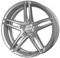 Brock B33 kristallsilber lackiert 8.5x19 ET45 - LK5/112 ML66.6