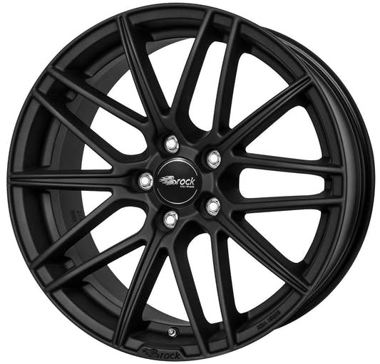 Brock B34 schwarz-matt lackiert 8x18 ET40 - LK5/115 ML70.2