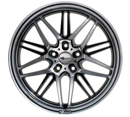 Brock / RC B28 Schwarz Glanz Voll Poliert (SGVP) Alufelge 8.5x19 Zoll ET45 LK 5x114.3 ML72.6 – Bild 4