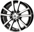 RC-Design RC25 schwarz front-poliert Alufelge 8.5x19 Zoll ET59 LK 5x112 ML66.6