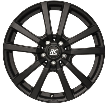 RC-Design RC25 schwarz-matt lackiert Alufelge – Bild 2
