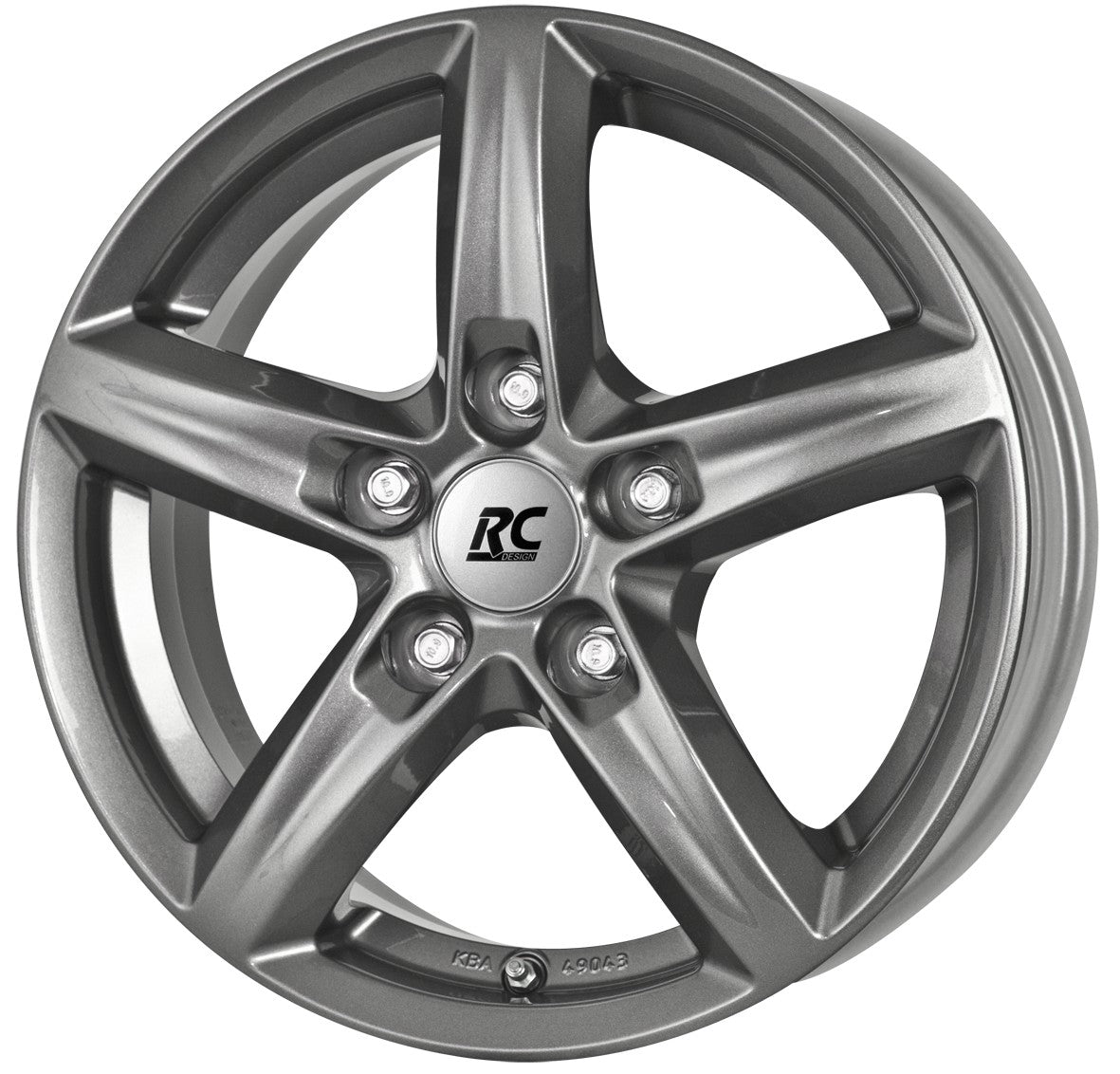 RC-Design RC24 titan-metallic lackiert 7.5x17 ET28 - LK5/112 ML66.6
