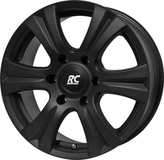 RC-Design RC14 SUV 6-Loch schwarz-matt lackiert Alufelge 7.5x17 Zoll ET50 LK 6x139.7 ML93.1
