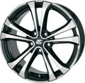 RC-Design RC17 schwarz front-poliert Alufelge 8x19 Zoll ET35 LK 5x110 ML65.1