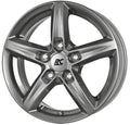 RC-Design RC24 titan-metallic lackiert Alufelge 6.5x16 Zoll ET40 LK 4x108 ML63.4