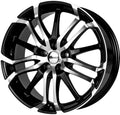 Brock B26 schwarz front-poliert Alufelge 8.5x19 Zoll ET35 LK 5x120 ML72.6
