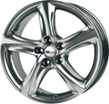 Brock B25 chromsilber lackiert Alufelge 8x18 Zoll ET48 LK 5x114.3 ML72.6