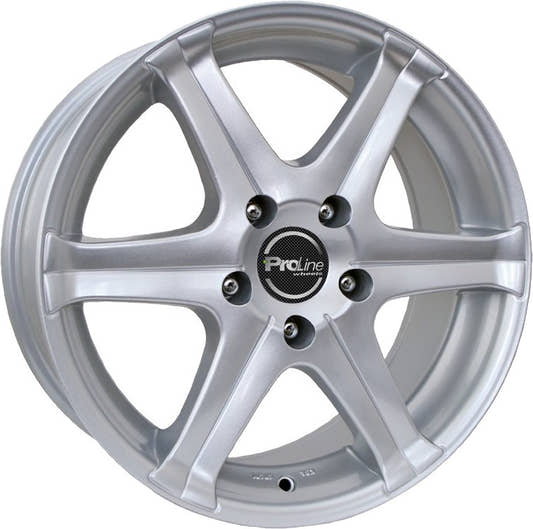 Proline PV/S silver 8.5x18 ET45 - LK5/120 ML74.1