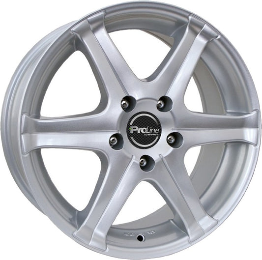 Proline PV/S silver 8.5x18 ET45 - LK5/120 ML74.1