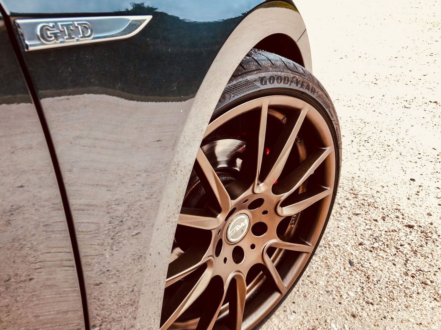 Proline PXF matt bronze 8.5x19 ET35 - LK5/120 ML64.1