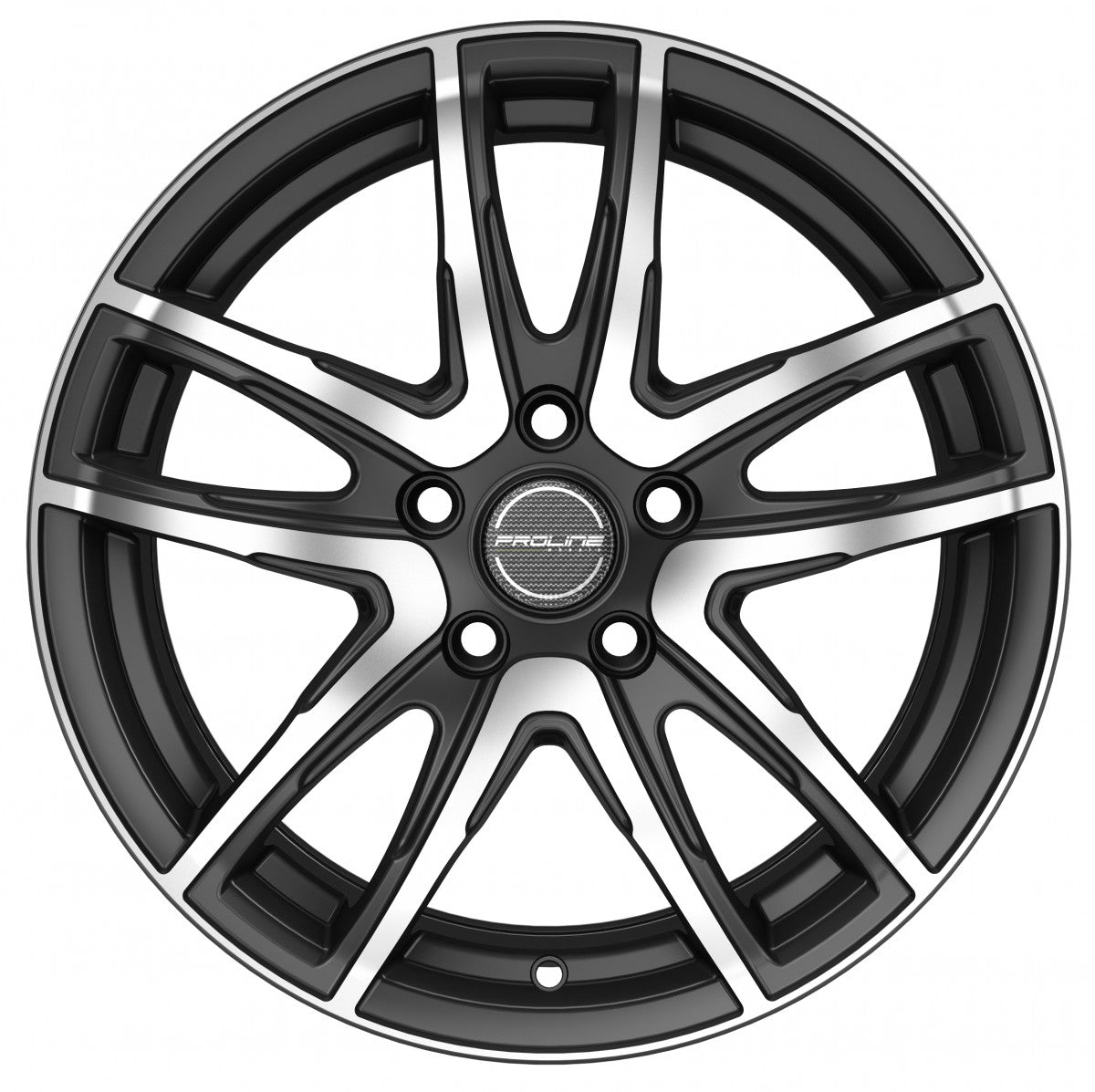 Proline PXV black polished Alufelge 6.5x16 Zoll ET38 LK 5x110 ML65.1 – Bild 2