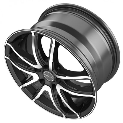 Proline PXV black polished Alufelge 7x17 Zoll ET50 LK 5x112 ML66.5 – Bild 7