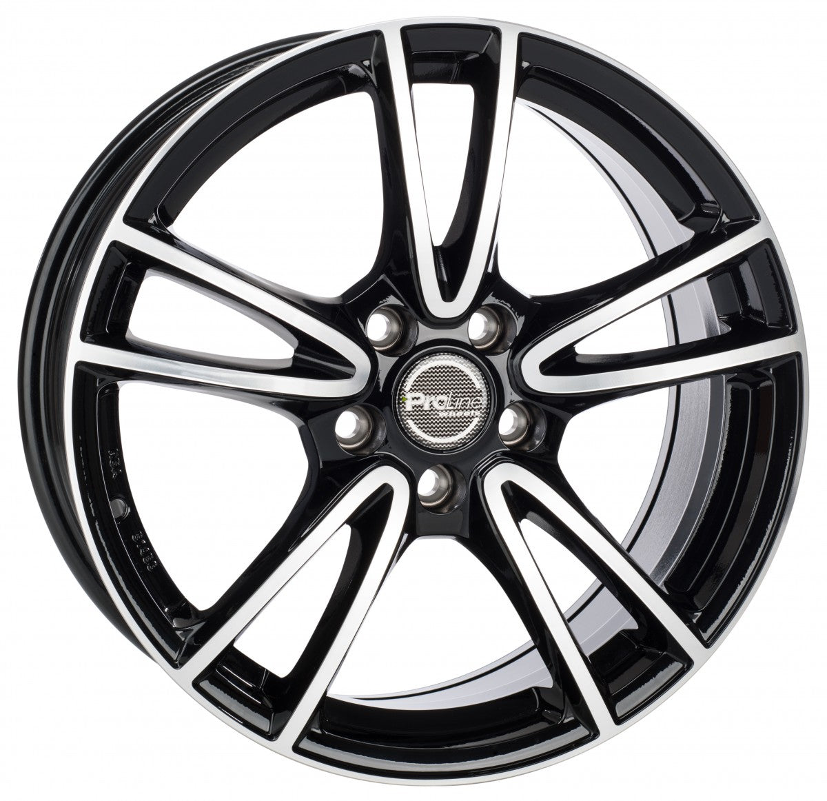 Proline CX300 black polished 6.5x15 ET47 - LK5/112 ML66.5