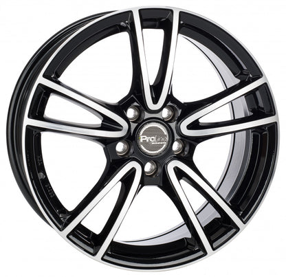 Proline CX300 black polished 6.5x15 ET47 - LK5/112 ML66.5