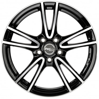 Proline CX300 black polished 6.5x15 ET47 - LK5/112 ML66.5