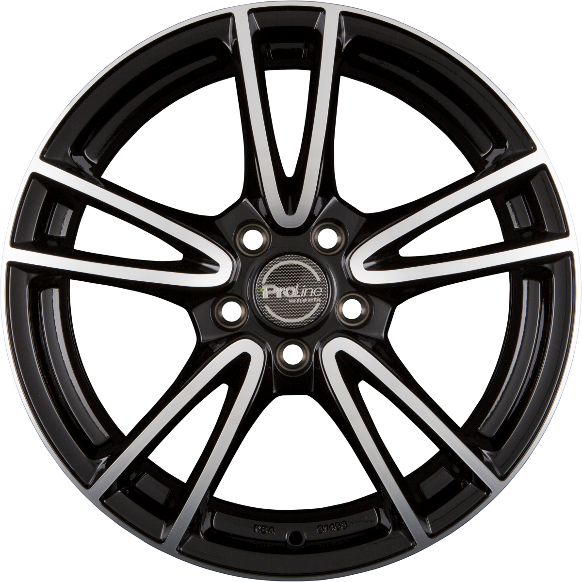 Proline CX300 black polished Alufelge 7.5x17 Zoll ET40 LK 5x105 ML56.6 – Bild 3