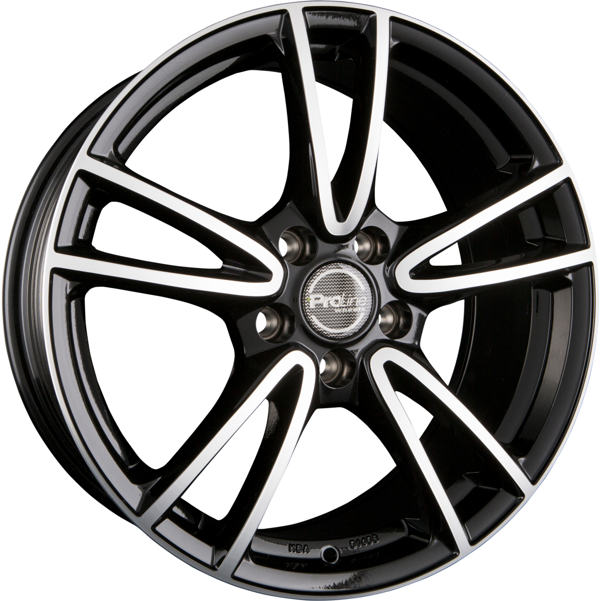 Proline CX300 black polished Alufelge 7.5x17 Zoll ET40 LK 5x105 ML56.6 – Bild 4