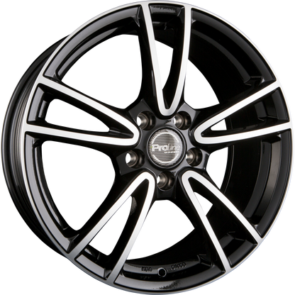 Proline CX300 black polished Alufelge 7.5x17 Zoll ET38 LK 5x120 ML72.6 – Bild 4