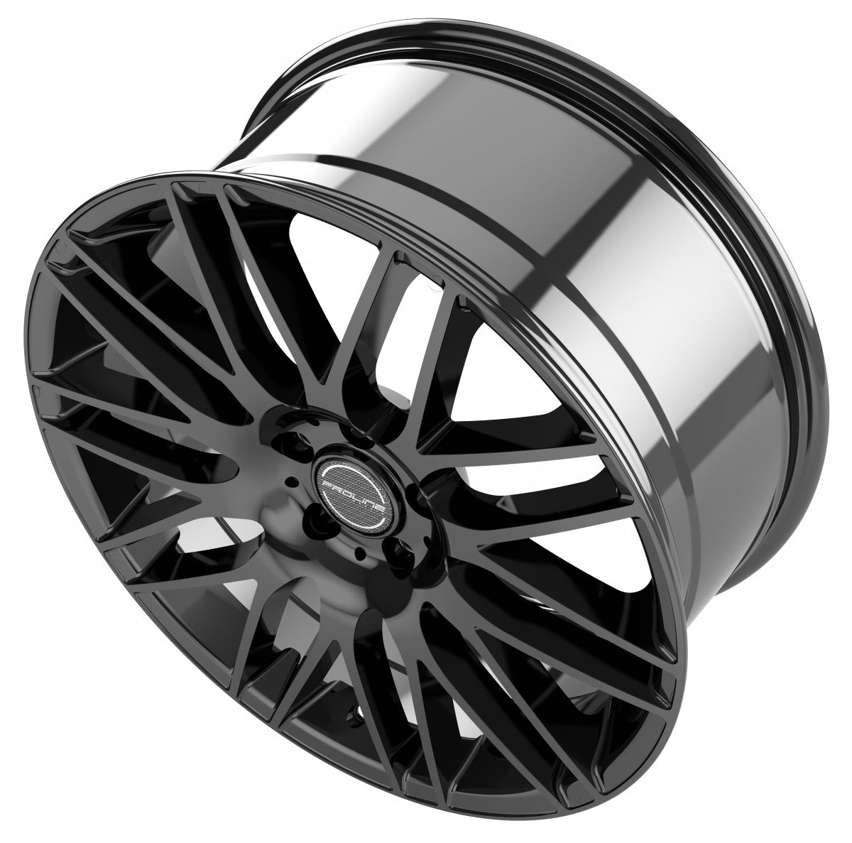 Proline PXK black glossy 8x18 ET45 - LK5/112 ML66.5