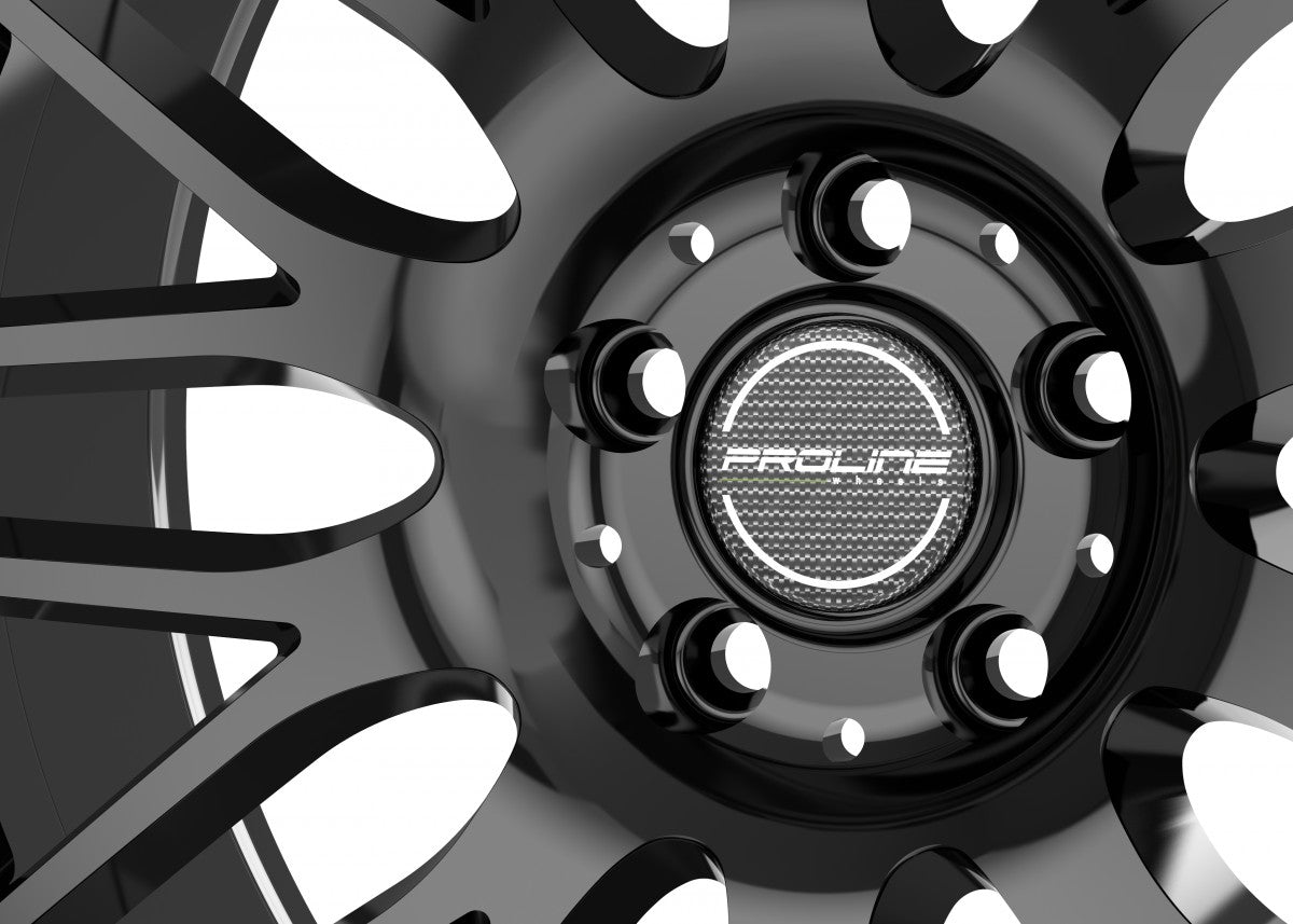 Proline PXK black glossy 8x18 ET45 - LK5/112 ML66.5