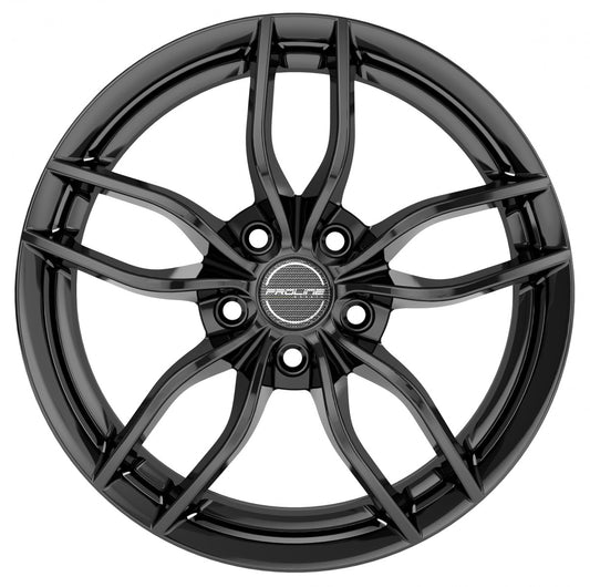 Proline ZX100 black glossy 7.5x18 ET45 - LK5/108 ML74.1