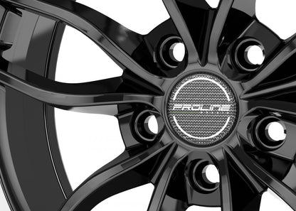 Proline ZX100 black glossy 7.5x18 ET45 - LK5/108 ML74.1