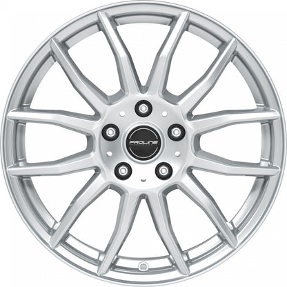 Proline AX100 arctic silver Alufelge 7x17 Zoll ET40 LK 5x108 ML74.1 – Bild 2