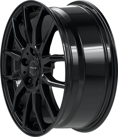 Proline AX100 black glossy 7x17 ET40 - LK5/108 ML74.1