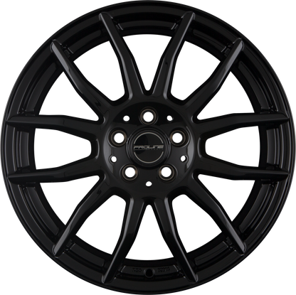 Proline AX100 black glossy Alufelge 7.5x18 Zoll ET49 LK 5x114.3 ML74.1 – Bild 7