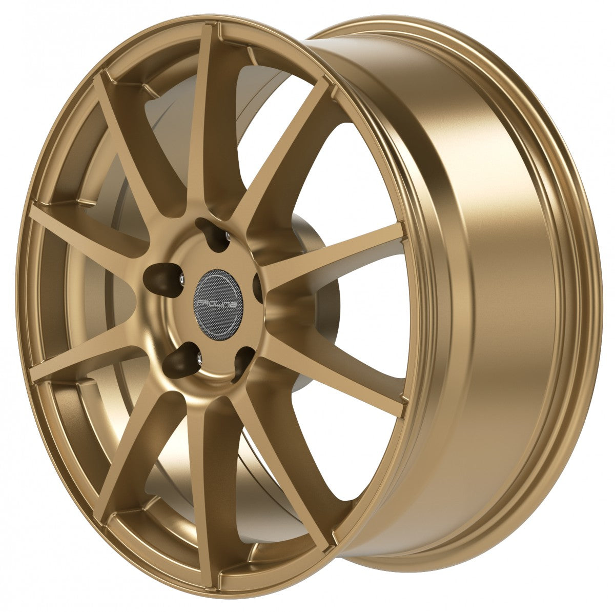 Proline UX100 gold matt 7x17 ET35 - LK4/98 ML58.1