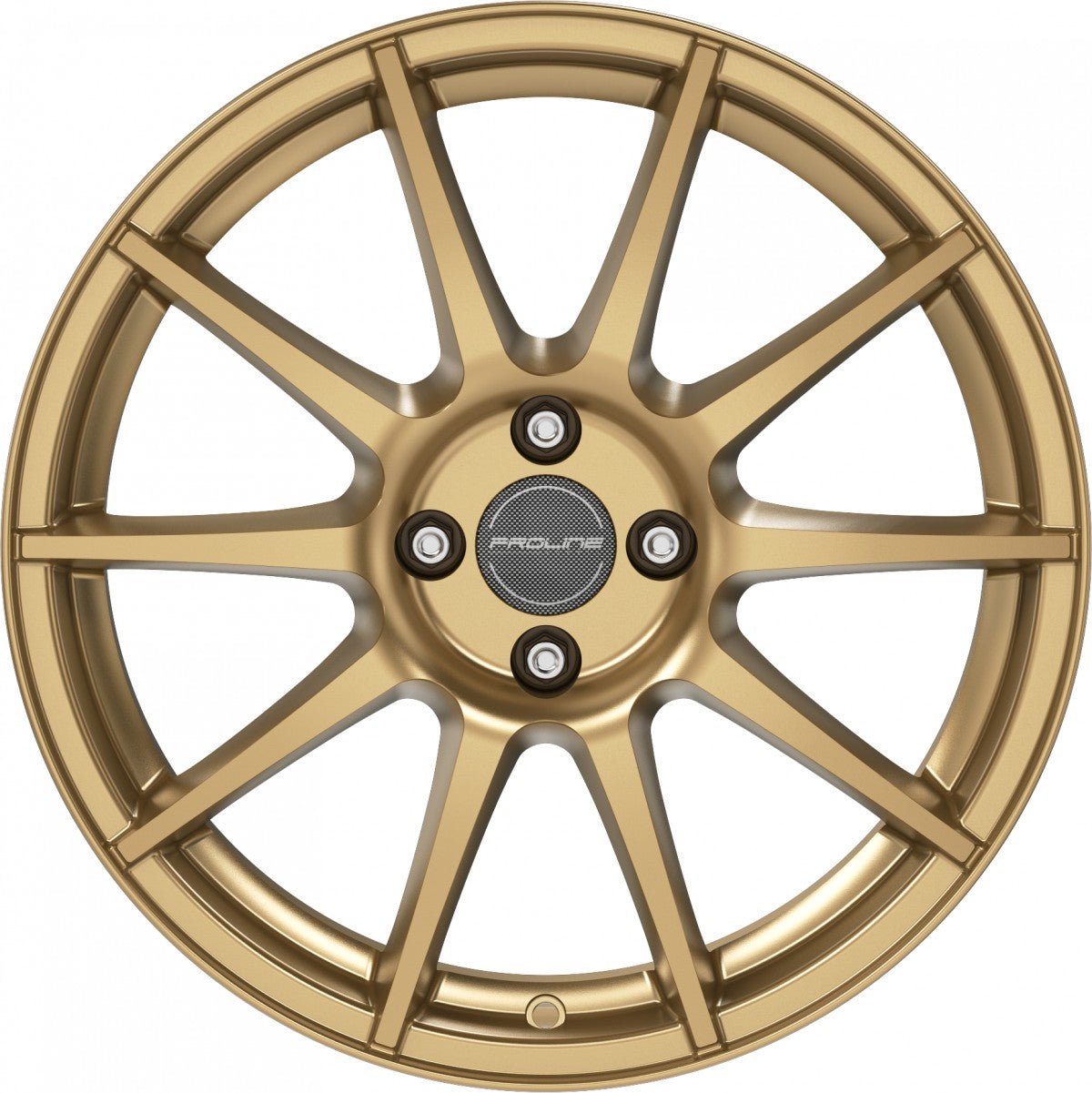 Proline UX100 gold matt 7x17 ET35 - LK4/98 ML58.1