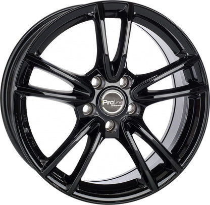 Proline CX300 black glossy 8.5x20 ET25 - LK5/112 ML66.5