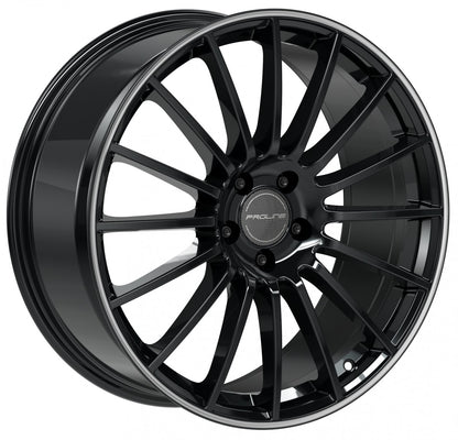 Proline PXW black rim polished 8x18 ET38 - LK5/112 ML66.5