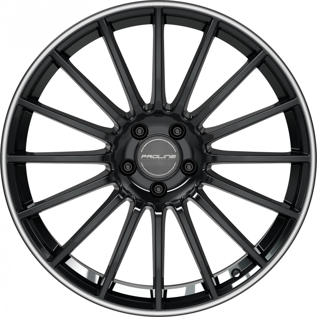 Proline PXW black rim polished 8x18 ET38 - LK5/112 ML66.5