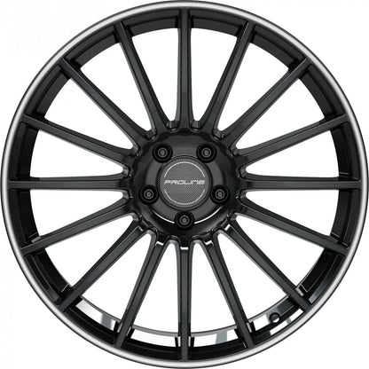 Proline PXW black rim polished 8x18 ET48 - LK5/112 ML66.5