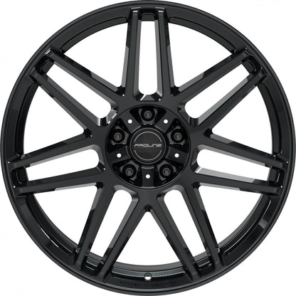 Proline PFG forged black glossy 10x22 ET35 - LK5/130 ML84