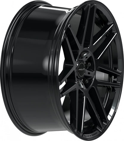 Proline PFG forged black glossy 10x22 ET35 - LK5/130 ML84
