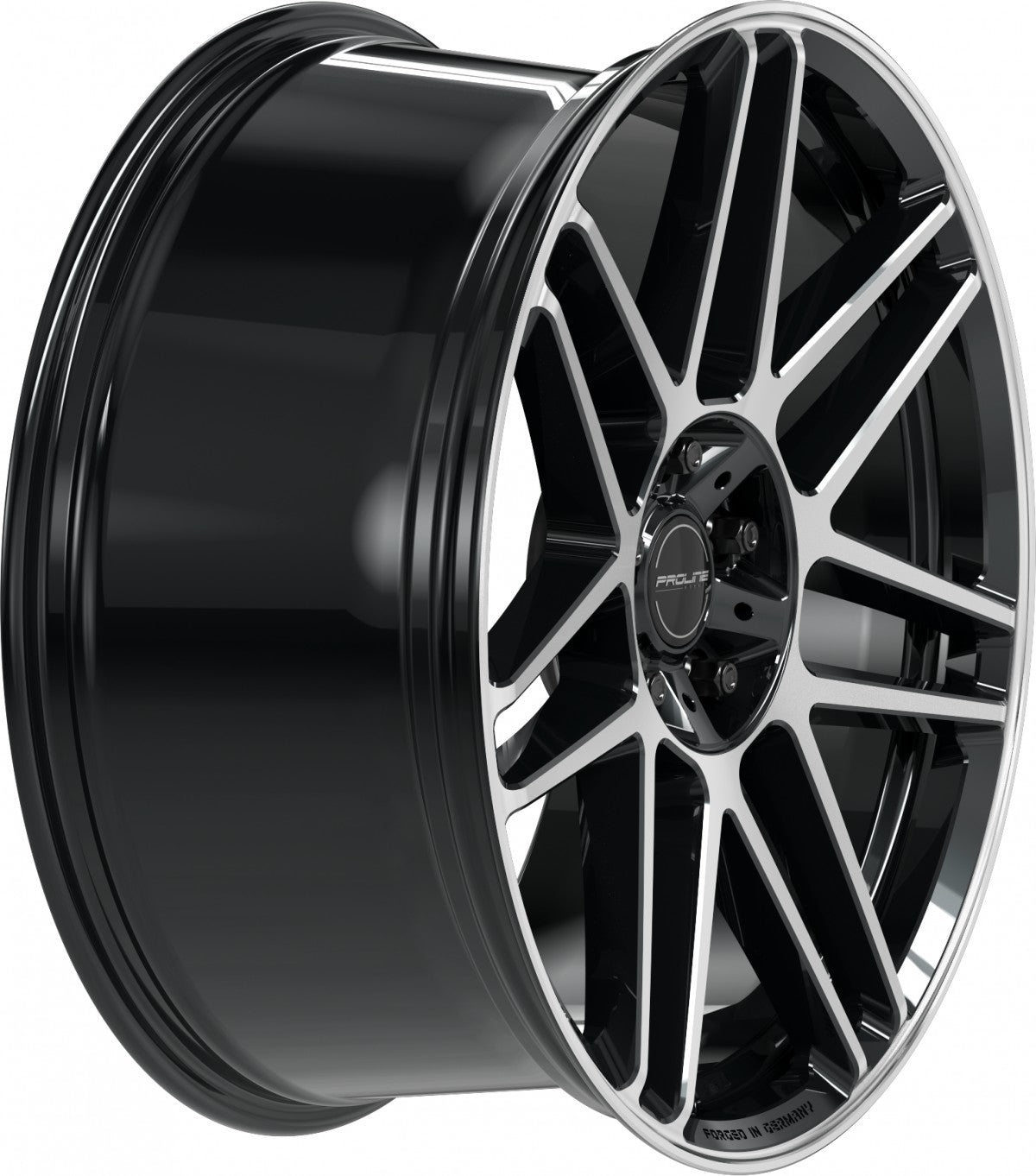 Proline PFG forged black polished 10x22 ET35 - LK5/130 ML84
