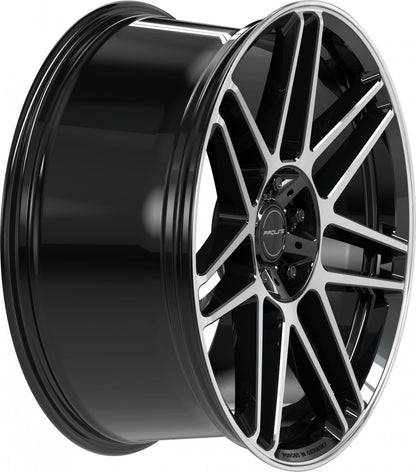 Proline PFG forged black polished 10x22 ET35 - LK5/130 ML84