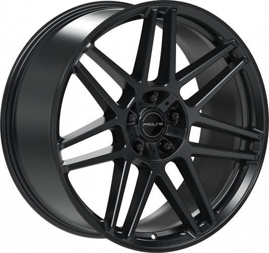 Proline PFG forged black matt 10x22 ET35 - LK5/130 ML84
