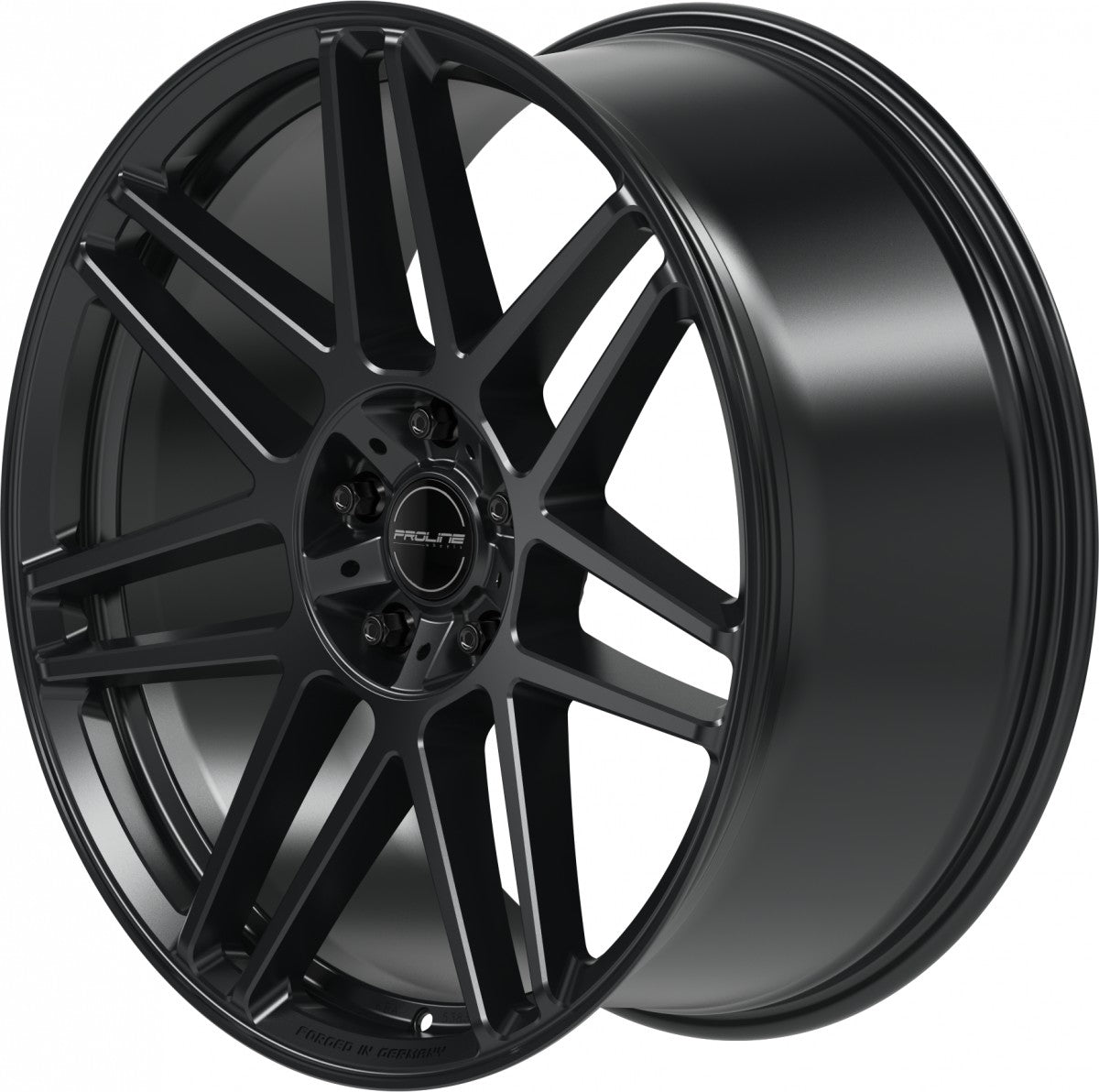 Proline PFG forged black matt 10x22 ET35 - LK5/130 ML84