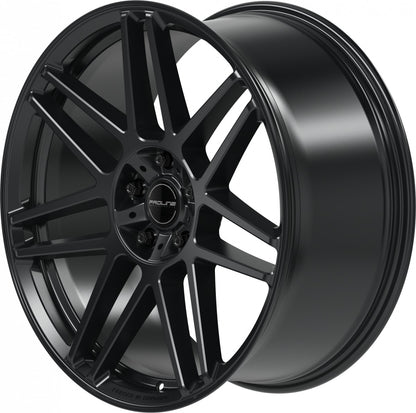 Proline PFG forged black matt 10x22 ET35 - LK5/130 ML84