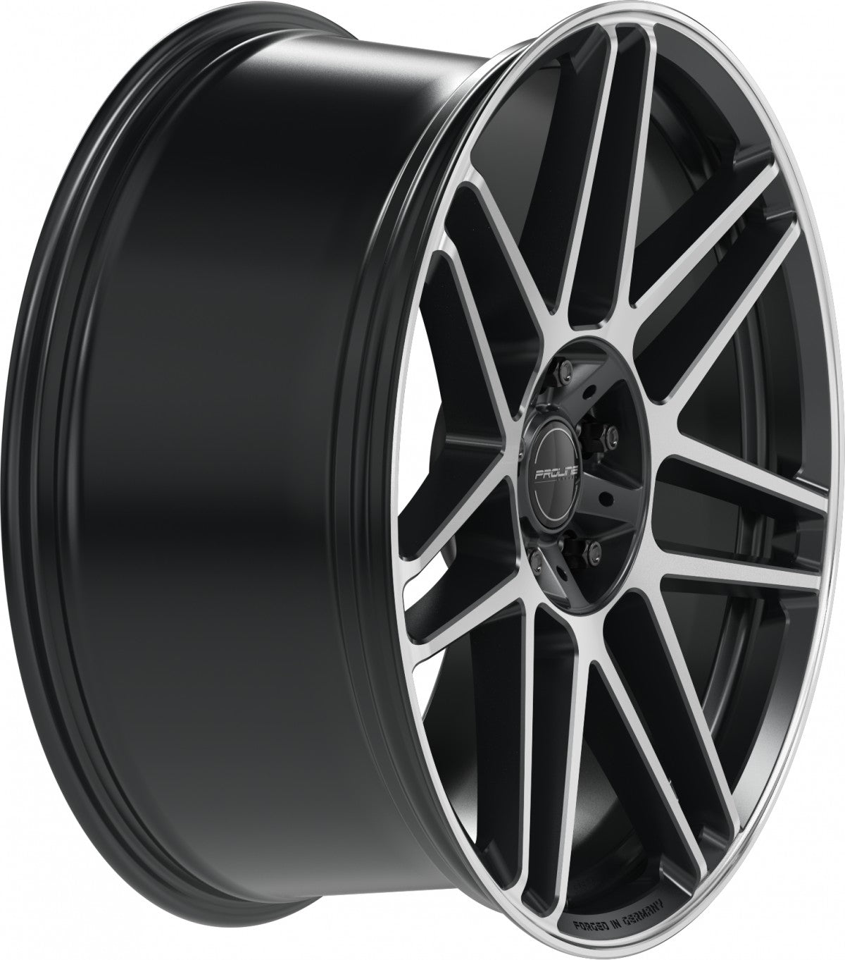 Proline PFG forged black matt polished 10x22 ET35 - LK5/130 ML84