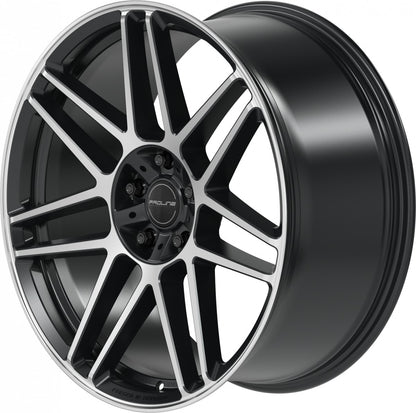 Proline PFG forged black matt polished 10x22 ET35 - LK5/130 ML84