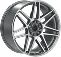 Proline PFG forged matt grey polished Alufelge 10x22 Zoll ET35 LK 5x130 ML84