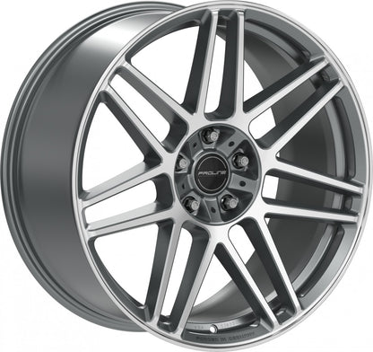 Proline PFG forged matt grey polished 10x22 ET35 - LK5/130 ML84
